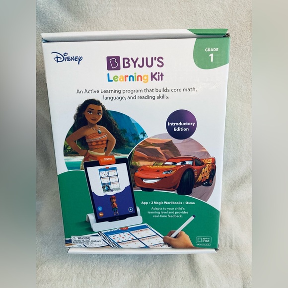 Disney Other - BRAND NEW BYJUS Learning Kit: Disney, Grade 1 Introductory Edition Osmo